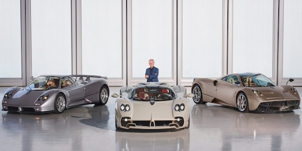Pagani, tris di hypercar alla Monterey Car Week