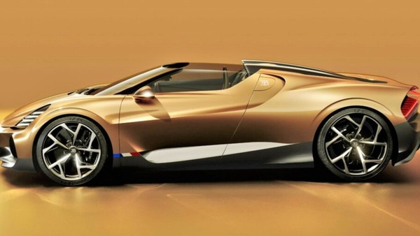 Bugatti, dopo Chiron Super Sport anche la Mistral veste oro