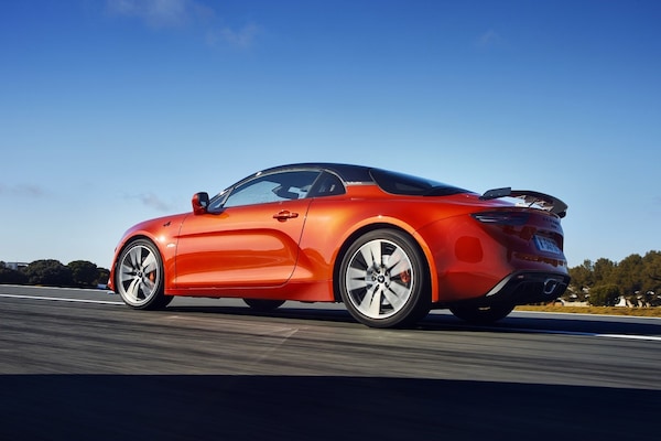Alpine A110 S, la prova