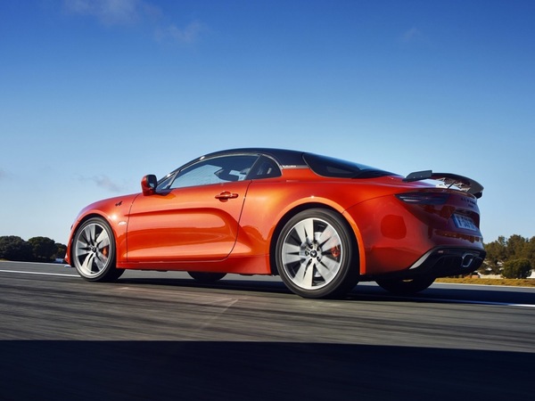 Alpine A110 S, la prova