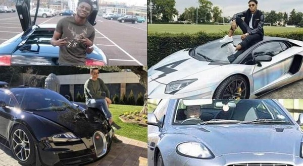 Le auto più care dei calciatori di tutto il mondo