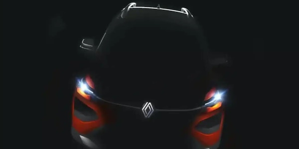 Renault Kardian, prima immagine del frontale del B-Suv