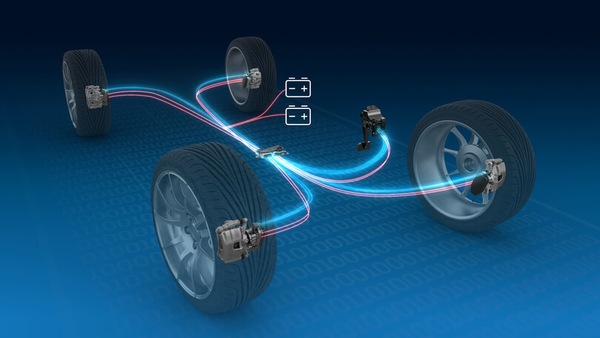 ZF presenta i freni non idraulici, senza fluidi, solo by wire