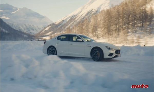 Maserati Ghibli, traversi tra i ghiacci