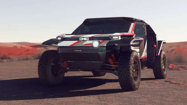 Dacia Sandrider, il prototipo a carburante sintetico pronto per la Dakar