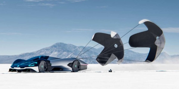 MG EXE 181, elettrica a caccia di record