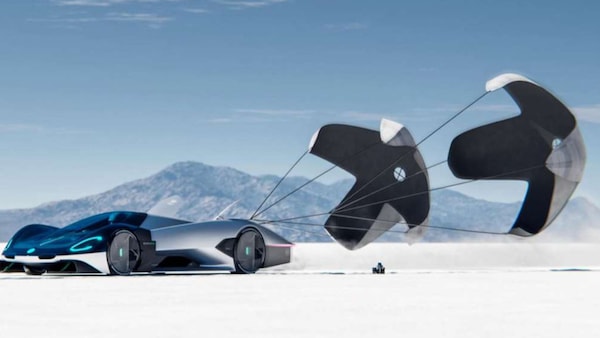 MG EXE 181, elettrica a caccia di record