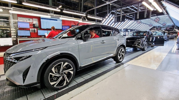 Nissan Qashqai 2024, la visita all'impianto di Sunderland