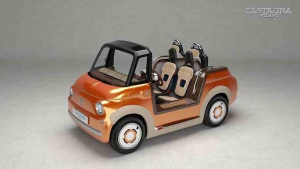 Fiat Topolino con carrozzeria Castagna: un tuffo nell'estate anni '60