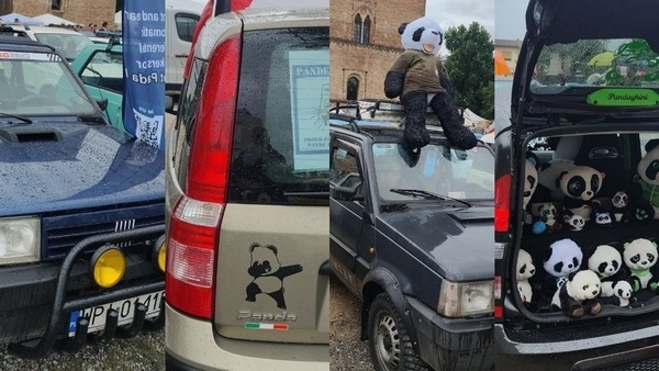 Fiat: il raduno delle Panda a Pandino