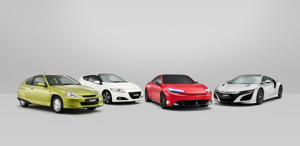 Honda, i modelli più iconici in 25 anni di ibrido