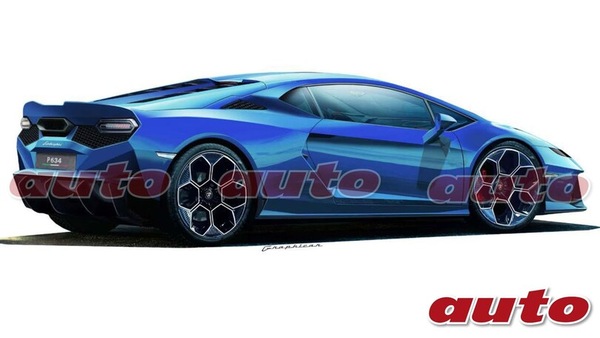 Anteprima: ecco l'erede della Lamborghini Huracan