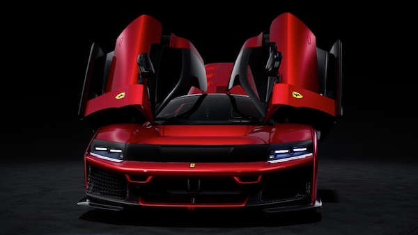 Le infinite possibilità di configurazione della Ferrari F80