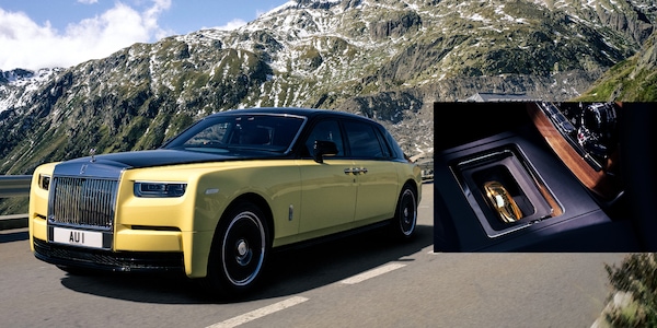Rolls-Royce Phantom Goldfinger, vero oro per gli interni