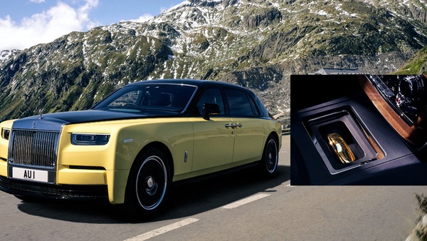 Rolls-Royce Phantom Goldfinger, vero oro per gli interni
