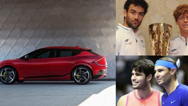Non solo tennis alle Nitto Finals Torino: le clamorose supercar di Sinner, Berrettini e Nadal