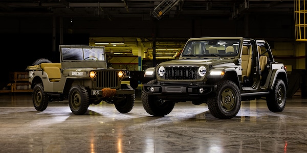 Wrangler 4xe Willys '41 Special Edition, Jeep omaggia le origini