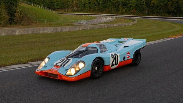 All'asta la Porsche 917 che brillò con Steve McQueen nel film "Le Mans"