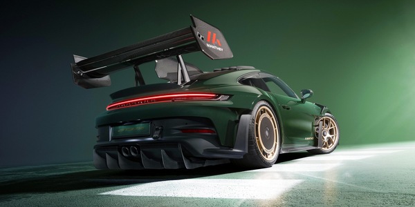 Porsche 911 GT3 RS, oltre 1000 kg di downforce con Manthey