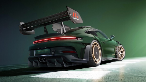 Porsche 911 GT3 RS, oltre 1000 kg di downforce con Manthey