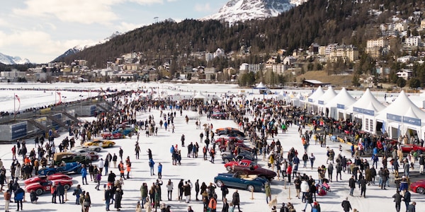 The I.C.E., ecco le 50 auto del concorso d'eleganza di St. Moritz