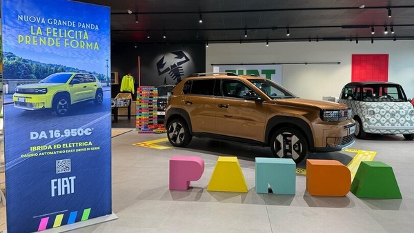 Fiat Grande Panda arriva nelle città italiane con gli eventi La Prima