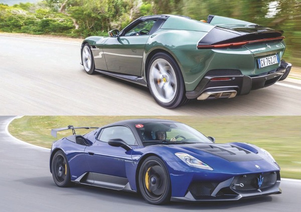 Sul nuovo numero di Auto: Ferrari 12Cilindri e Maserati GT2, favolose emozioni