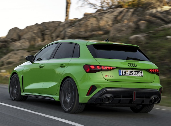 Audi RS 3, fatta per curvare
