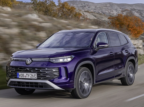 Volkswagen Tayron, la prova