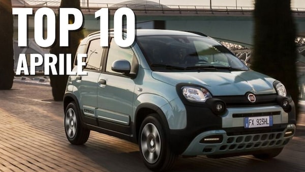 Le 10 auto più vendute in Italia ad aprile 2025