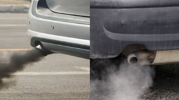 Fumata bianco o nera, cosa significa quando a farla è l'auto