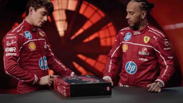 Ferrari sf-24 f1 Lego: Hamilton e Leclerc la costruiscono nella galleria del vento, il VIDEO