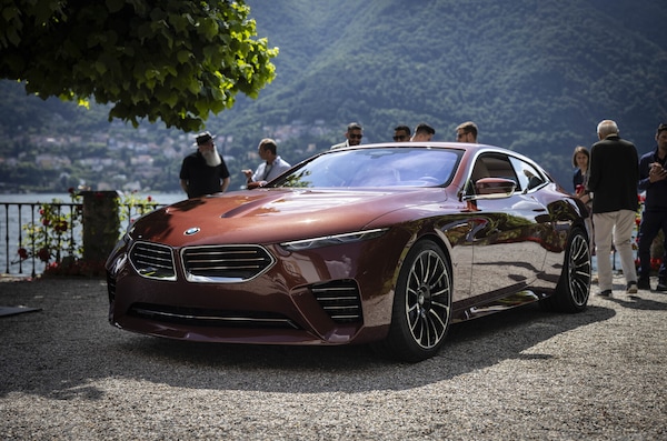 BMW Speedtop concept a Villa d'Este 2025