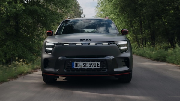 Smart #5 Brabus, la guida