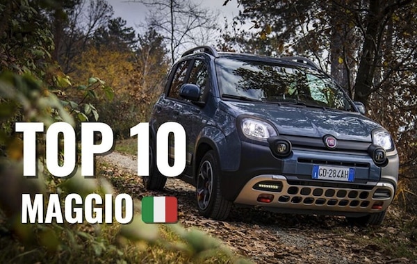 Le 10 auto più vendute in Italia a maggio 2025
