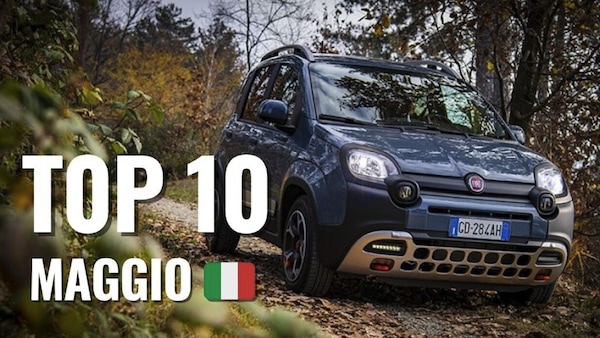 Le 10 auto più vendute in Italia a maggio 2025