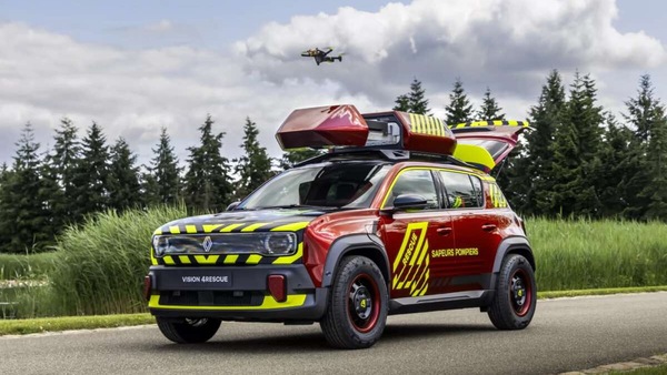 Vision 4rescue, la Renault 4 elettrica al servizio dei soccorsi del futuro