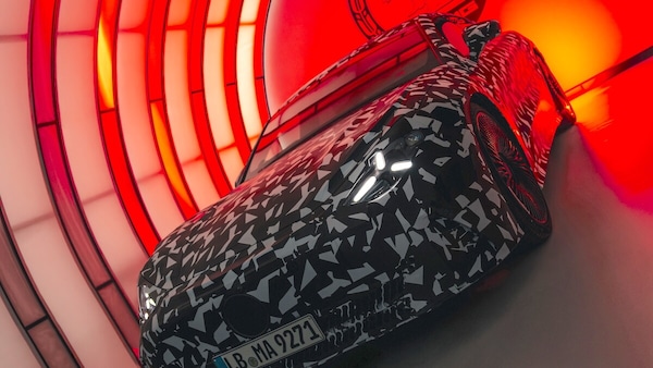 Mercedes-AMG elettrica, la granturismo avrà il sound V8 e il cambio marcia simulato