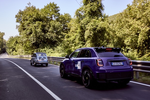 La nuova Abarth 600 alla 1000 Miglia