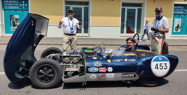 1000 Miglia 2025, la Lotus Eleven Climax
