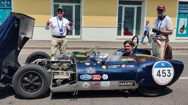1000 Miglia 2025, la Lotus Eleven Climax