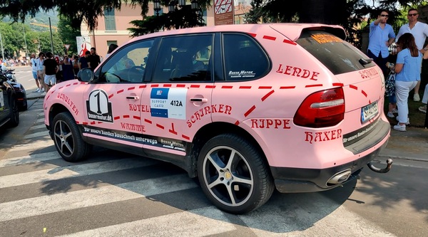 1000 Miglia 2025, l'omaggio alla Porsche "maialino" di Le Mans