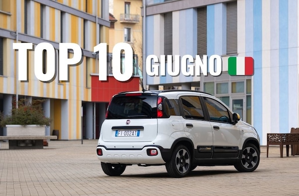 Le 10 auto più vendute in Italia a giugno