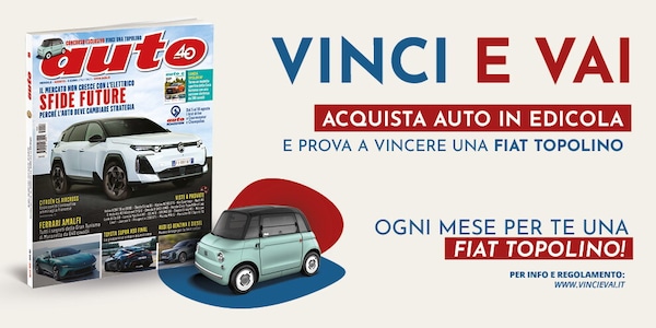 Vinci una Fiat Topolino con Auto