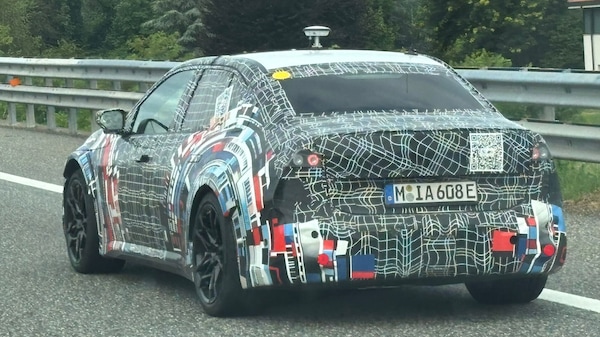 BMW M3, la sportiva elettrica su strada in attesa del debutto