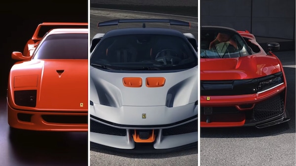 Dalla F40 alla F80: le Ferrari degli anniversari