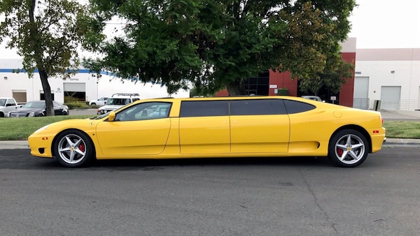 Le foto della Ferrari 360 Modena Limousine