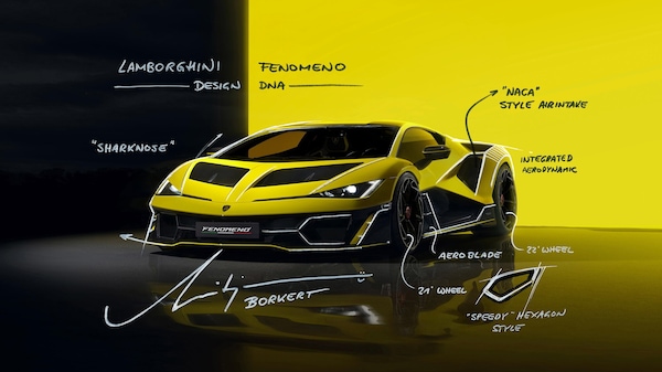 Lamborghini, a Monterey il Fenomeno V12 da 1.080 cavalli