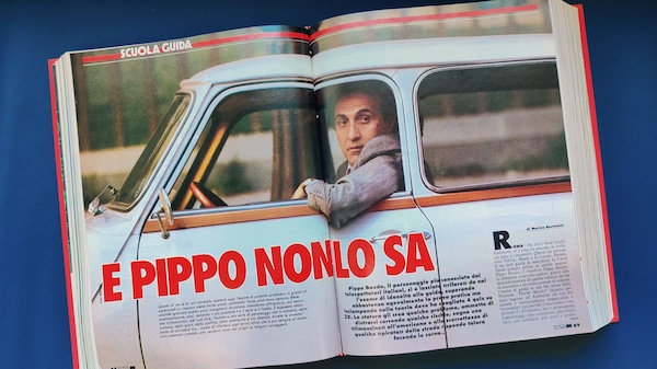 Pippo Baudo: la patente, la Ferrari di Mike Bongiorno e... l'intervista di Auto del 1985