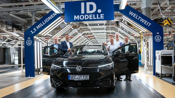 Volkswagen, traguardo elettrico: 1,5 milioni di ID. consegnate